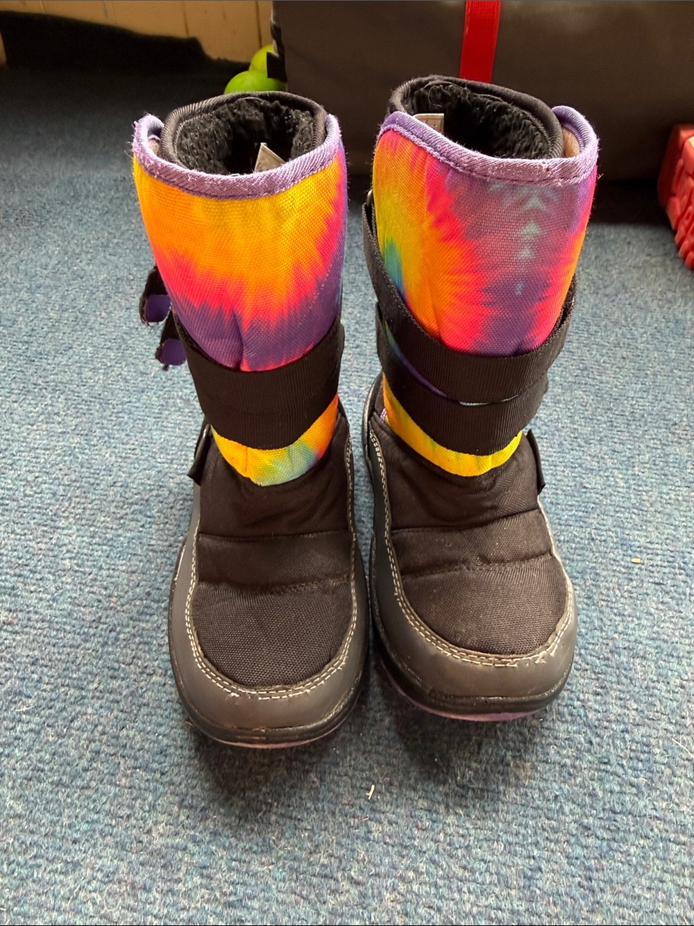 Wootie Kids Tie-Dye Winter Boots size 11